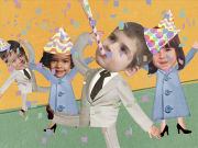 Screenshot from the video for "I Never Go To Work"