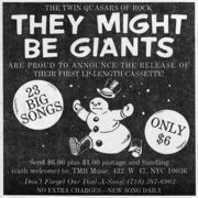 Advertisement from the December 1985 / January 1986 East Village Eye