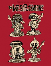 "The Mesopotamians" design, T-shirt back