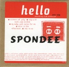 Spondee hello recording cover