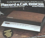 A Record-A-Call 690 answering machine, the model most recently used by TMBG for Dial-A-Song