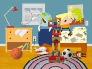 Image of the globe and boy, from the video.